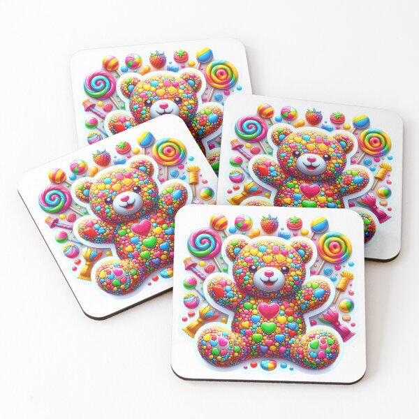 Item preview, Candy Bliss: Teddy's Delight designed and sold by AI-Only Creations.