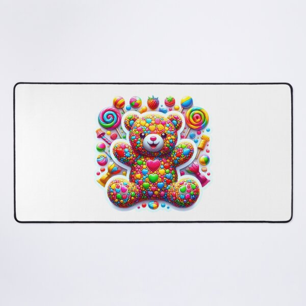 Item preview, Candy Bliss: Teddy's Delight designed and sold by AI-Only Creations.