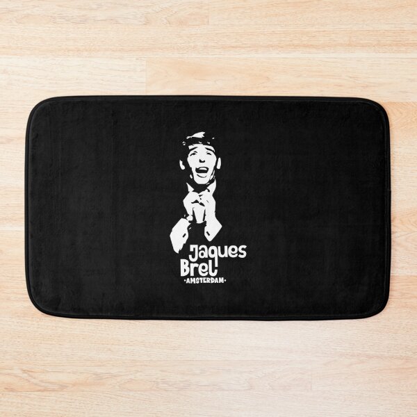 Item preview, Amsterdam: Tribute Tee to Jacques Brel, Chanson Icon designed and sold by Boogosh.