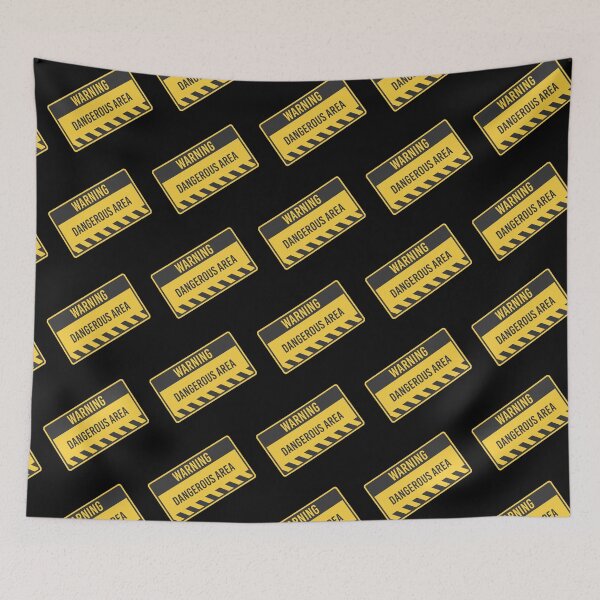 Item preview, Dangerous area. designed and sold by Dragonheart401.