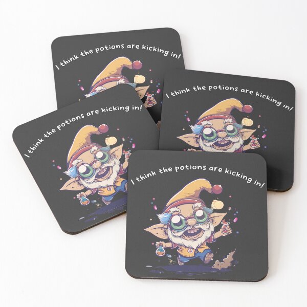 Item preview, The potions are kicking in! gnome trippy design designed and sold by slemfiskz.