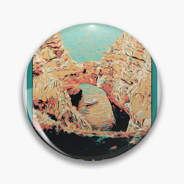 Item preview, Algarve's Embrace: Cliffs in Artful Reverie designed and sold by Lemomo-artworks.