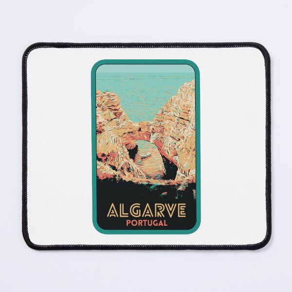 Item preview, Algarve's Embrace: Cliffs in Artful Reverie designed and sold by Lemomo-artworks.