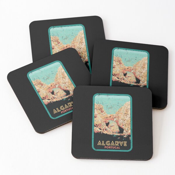 Item preview, Algarve's Embrace: Cliffs in Artful Reverie designed and sold by Lemomo-artworks.