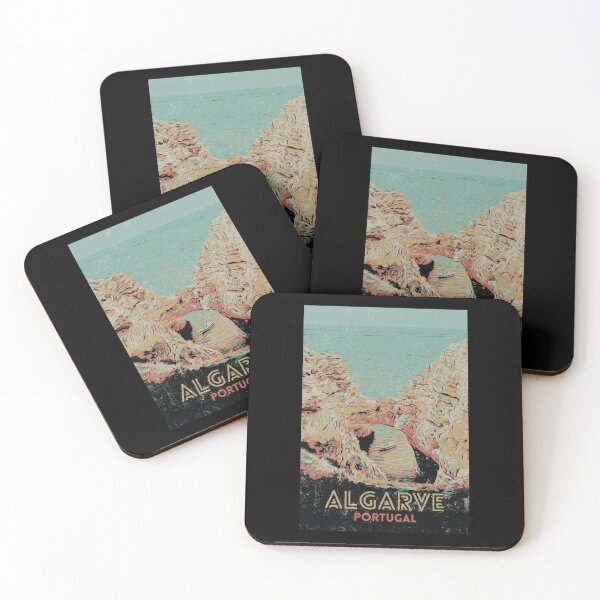 Item preview, Algarve's Embrace: Cliffs in Artful Reverie designed and sold by Lemomo-artworks.