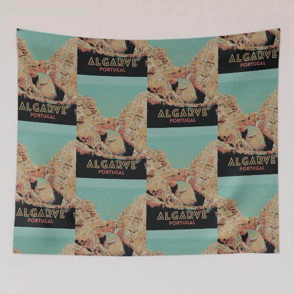 Item preview, Algarve's Embrace: Cliffs in Artful Reverie designed and sold by Lemomo-artworks.