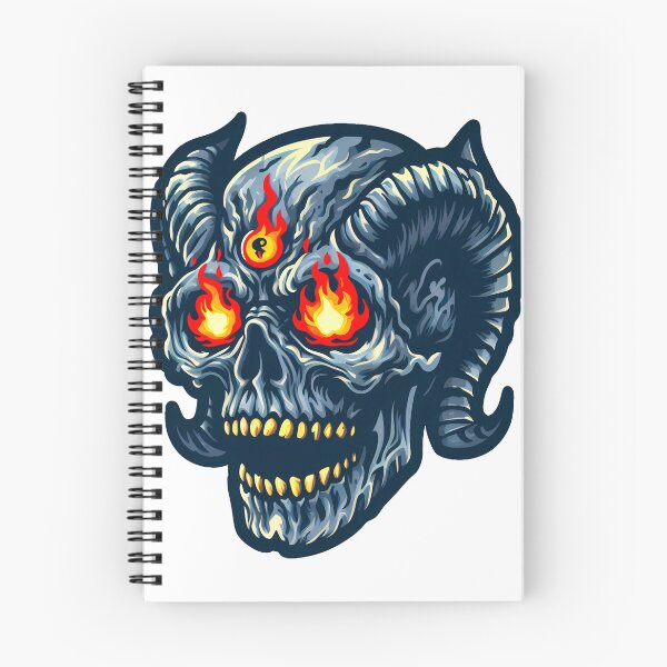 Item preview, Fire Skull Ghost designed and sold by SimpleP.