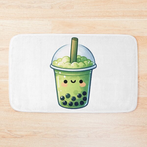 Item preview, Cute Green Bubble Tea  designed and sold by Emitropy.