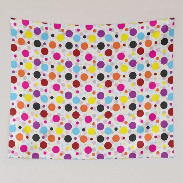 Item preview, Modern Colorful Polka Dots Pattern designed and sold by PatternTitan.