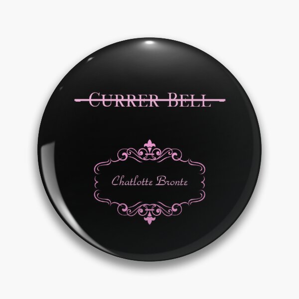 Item preview, Charlotte Bronte (black/pink) designed and sold by ProsetoPrint.