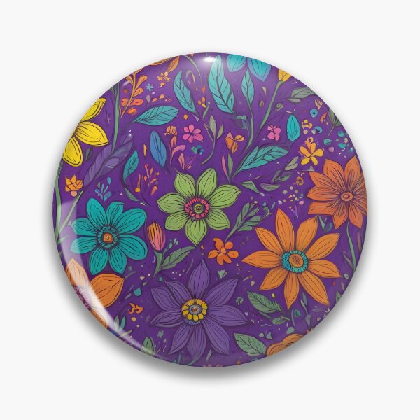 Artikelvorschau, Buntes Frühlingsblumenmuster entworfen und verkauft von perlphoto.