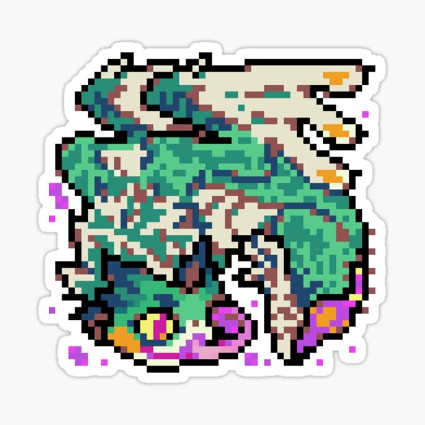 Pixel Art Monster Hunter Hama Beads Secret Of Evermore Characters