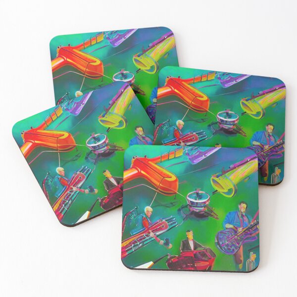 Item preview, Melodic abstract art pattern designed and sold by GrizzlyCollective.
