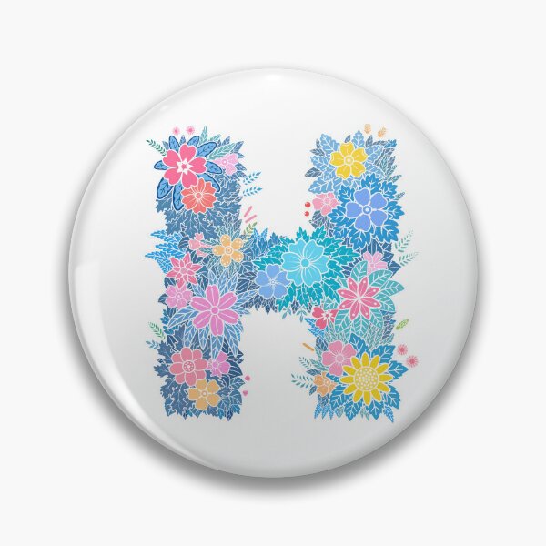 Artikelvorschau, Blumenbuchstabe „H“ WeArePrettierThanFlowers entworfen und verkauft von birthflower.