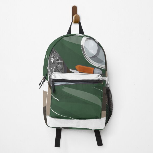 Item preview, Classic British Sports Car Type E Green designed and sold by Steve Kidd Art.