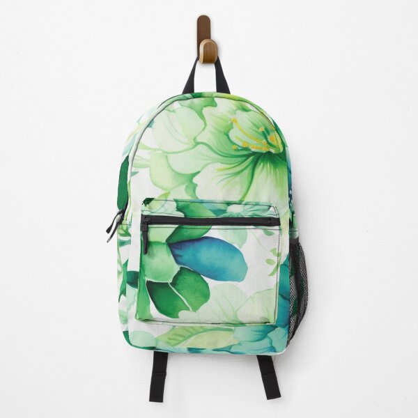 Item preview, Green White Flower Pattern Spring Aesthetic Marguerite Blasingame Watercoloring Watercolor designed and sold by SMARTKIT DESIGNAGENCY.