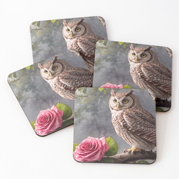 Item preview, Owl on a tree designed and sold by M-Y-A-R-T-.