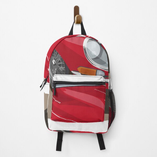 Item preview, Classic British Sports Car Type E Red designed and sold by Steve Kidd Art.
