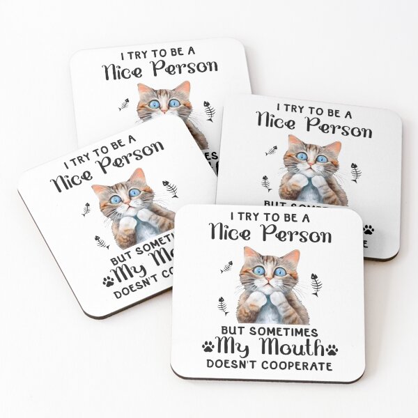 Item preview, I try to be a nice person designed and sold by AllYouNeed777.