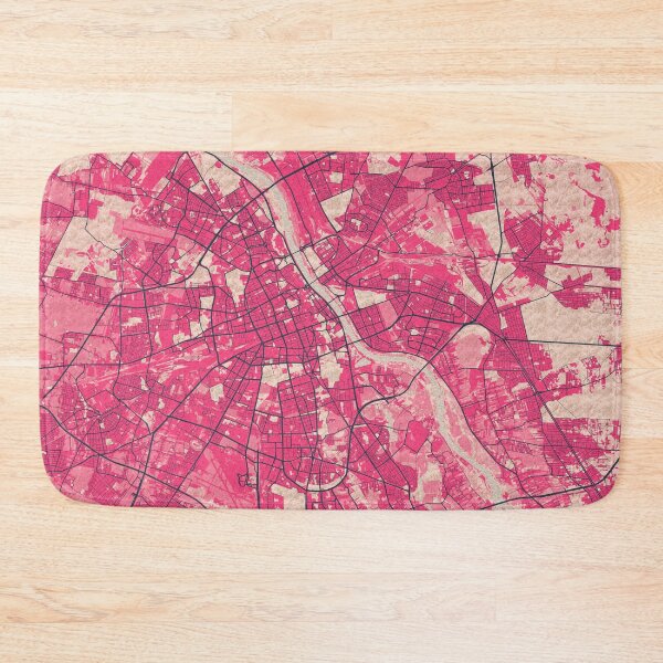 Item preview, Warsaw City Map of Poland - Blossom designed and sold by deMAP.