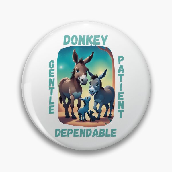 Item preview, Donkey family playing with kitten designed and sold by CeeLeeGifts.