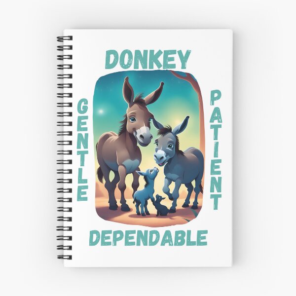 Item preview, Donkey family playing with kitten designed and sold by CeeLeeGifts.