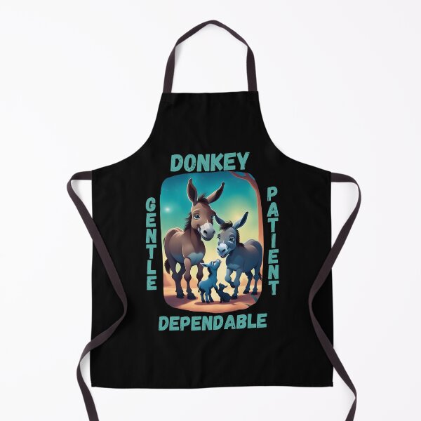 Item preview, Donkey family playing with kitten designed and sold by CeeLeeGifts.