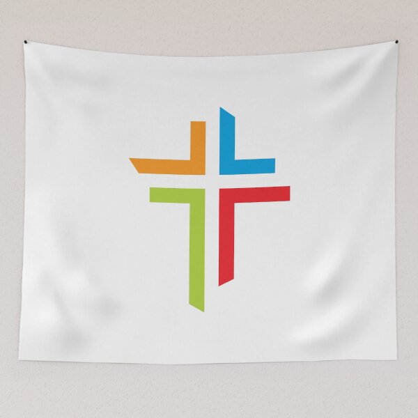 Item preview, Christian cross t-shirt and sticker designed and sold by Billium Halder.