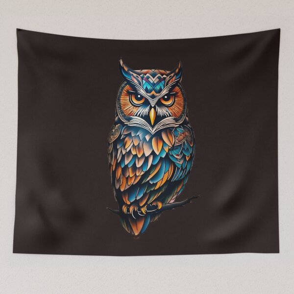 Item preview, Colorful Abstract Night Bird on the Tree Zoo Pals designed and sold by sportsimpact.