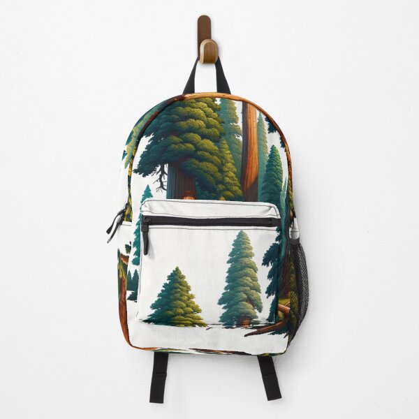 Item preview, Redwoods, detailed drawing style designed and sold by caroldarlene.