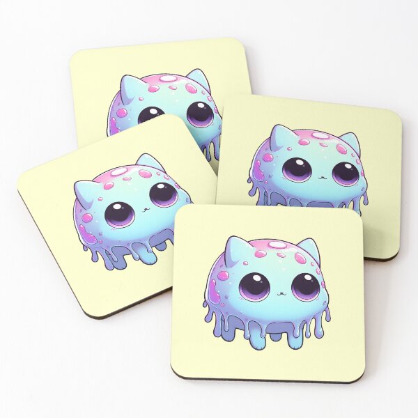 Item preview, Slime cat designed and sold by Anna Halasek.