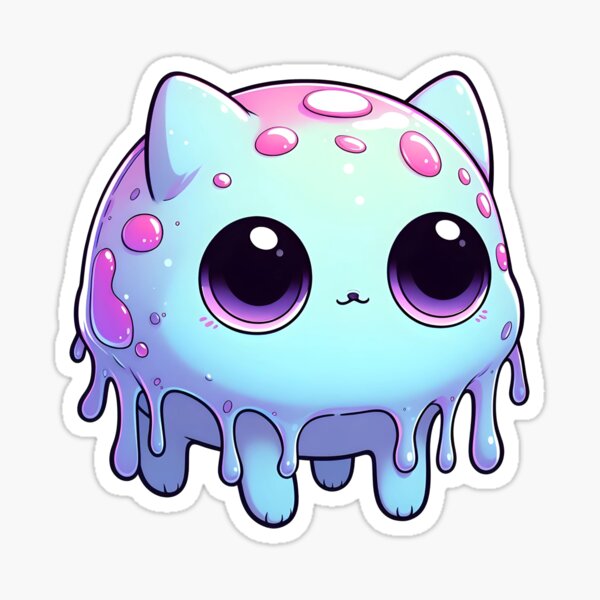 Cotton Candy Cat by windurr  Cute stickers, Cute kawaii drawings