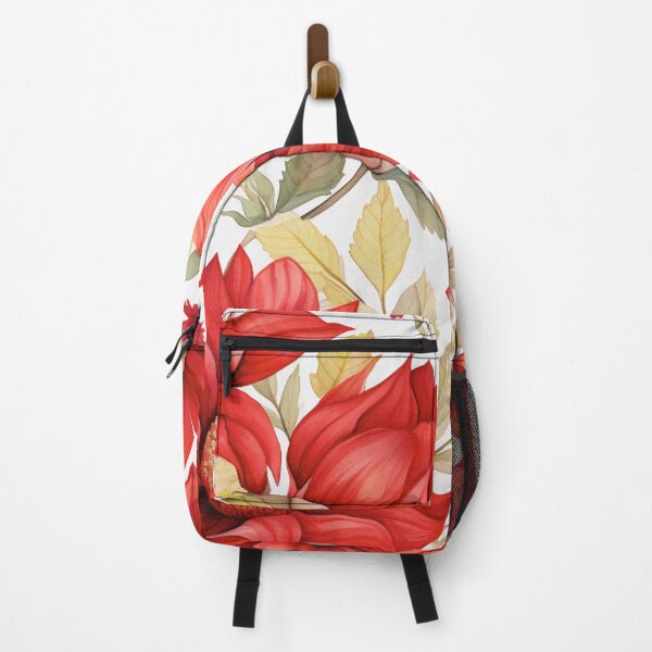 Item preview, Red White Flower Pattern Spring Aesthetic Marguerite Blasingame Watercoloring Watercolor designed and sold by SMARTKIT DESIGNAGENCY.