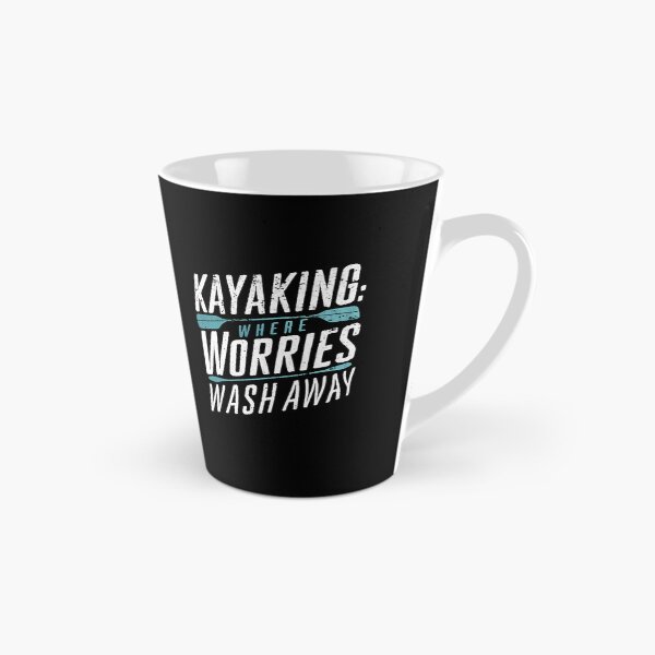Item preview, Kayaking: Where Worries Wash Away Kayak Funny designed and sold by DomTeesHaven.
