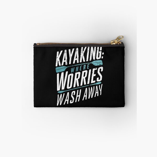 Item preview, Kayaking: Where Worries Wash Away Kayak Funny designed and sold by DomTeesHaven.