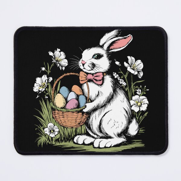 Item preview, Floral Easter Basket Eggs Easter Day designed and sold by Quirky Shirts.
