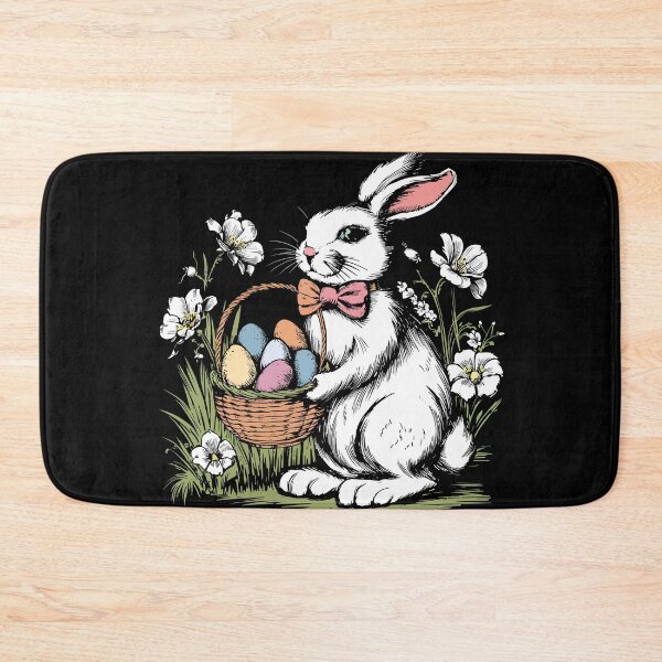 Item preview, Floral Easter Basket Eggs Easter Day designed and sold by Quirky Shirts.