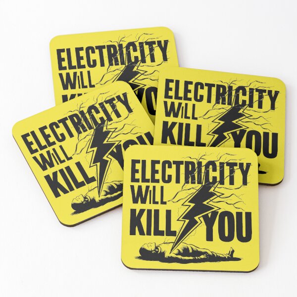 Item preview, Electricity Will Kill You Man designed and sold by Azizullah Khan.