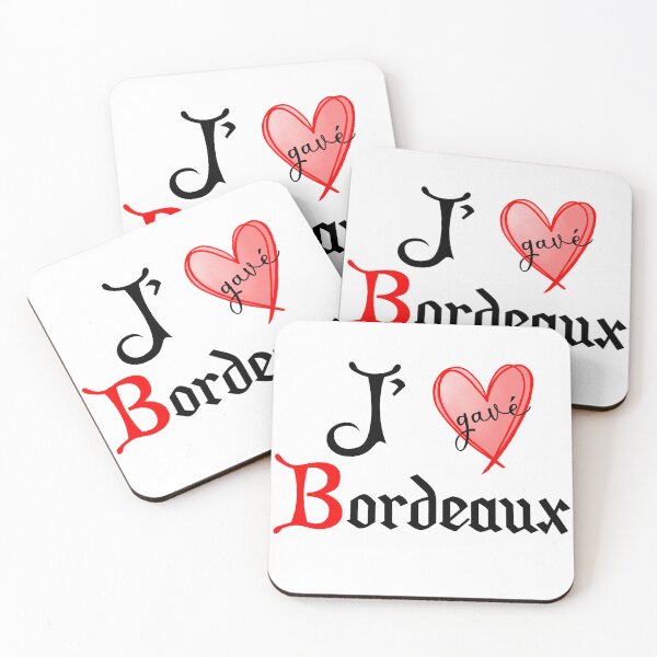 Item preview, I love Bordeaux in french designed and sold by Audrey Janvier | AJD.