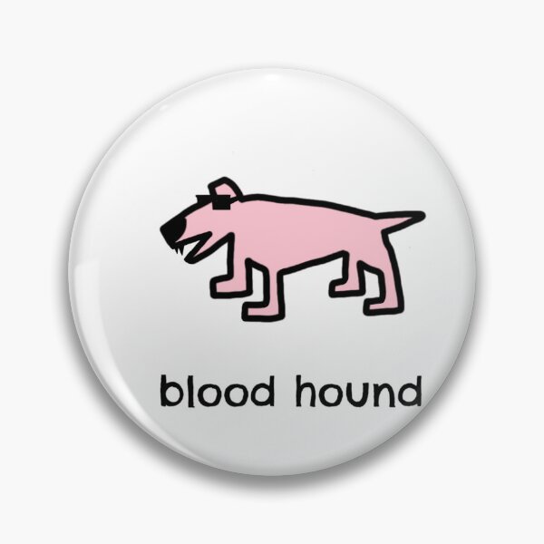Item preview, Blood hound 4 pink designed and sold by dogtired.
