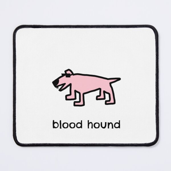 Item preview, Blood hound 4 pink designed and sold by dogtired.