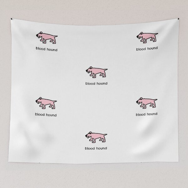 Item preview, Blood hound 4 pink designed and sold by dogtired.