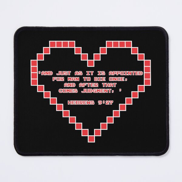 Item preview, Hebrews 9:27 (Retro Heart) designed and sold by SaintGraphix.
