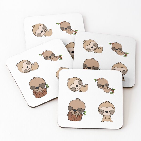 Item preview, cute and funny sloth bear designed and sold by huape.
