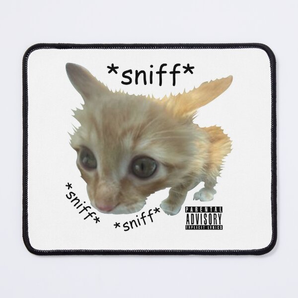 Item preview, Cat Sniffing Check designed and sold by CuppyCat.