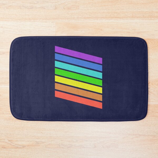 Item preview, Retro 70's Rainbow Lines designed and sold by zibziby.