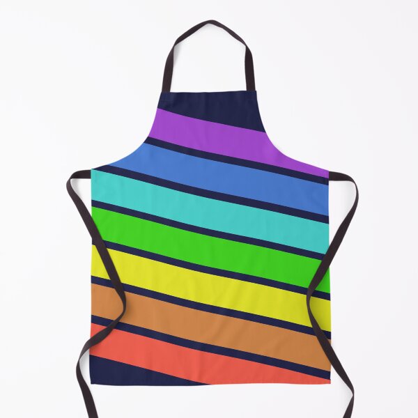 Item preview, Retro 70's Rainbow Lines designed and sold by zibziby.