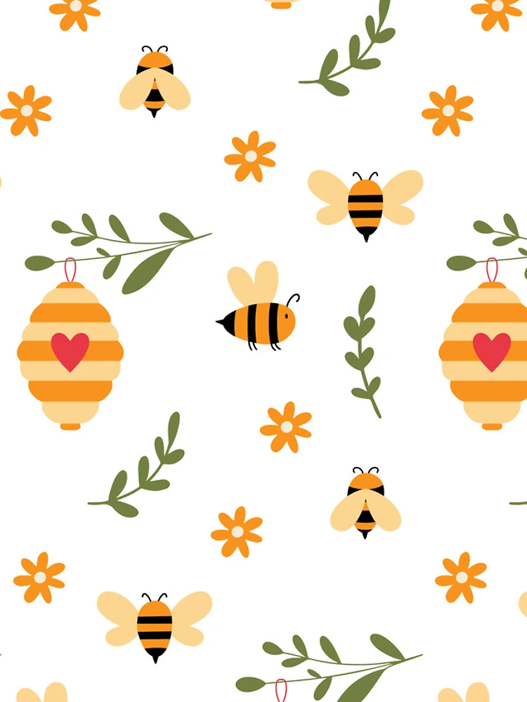 Thumbnail 4 of 4, iPhone Case, Spring Bees designed and sold by RabbitHeartArt.
