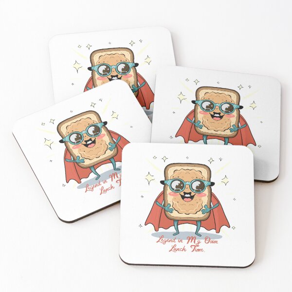 Item preview, Heroic Lunchbox: Legend in My Own Lunchtime Cute Illustration Design designed and sold by HahaHandlesHub.