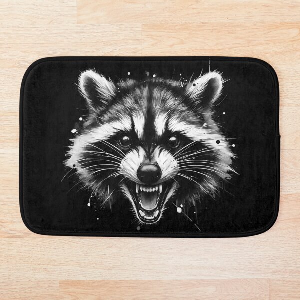 Item preview, Angry raccoon designed and sold by Batshirt.